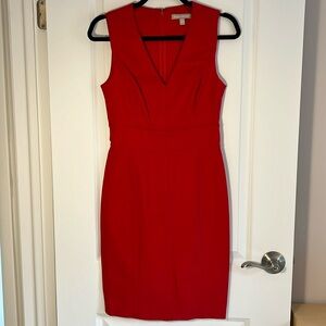 BANANA REPUBLIC - LIKE NEW - RED DRESS - SIZE 4